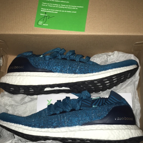 Adidas ultra boost uncaged (Petrol) Size 10
